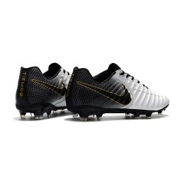 Nike Tiempo Legend 7 Elite FG fodboldstøvler til mænd - Sort hvidguld_9.jpg